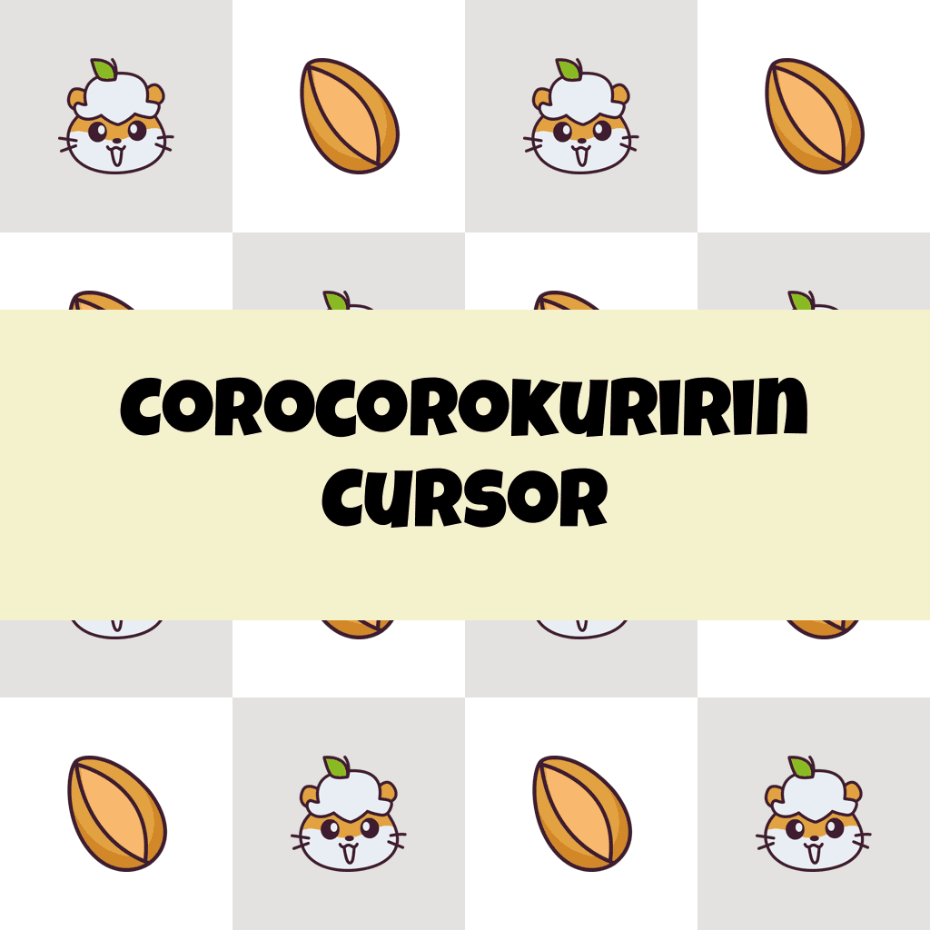 Preview Corocorokuririn cursor custom cursor pack